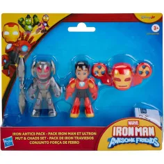 Marvel Iron Man und seine großartigen Freunde - Iron Antics Iron Man und Ultron Spielset - Hasbro