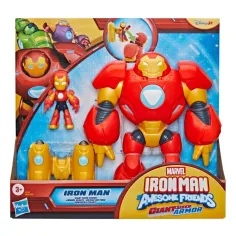Marvel Iron Man und seine wunderbaren Freunde - Riesen Rüstung Iron Man Spielset - Hasbro