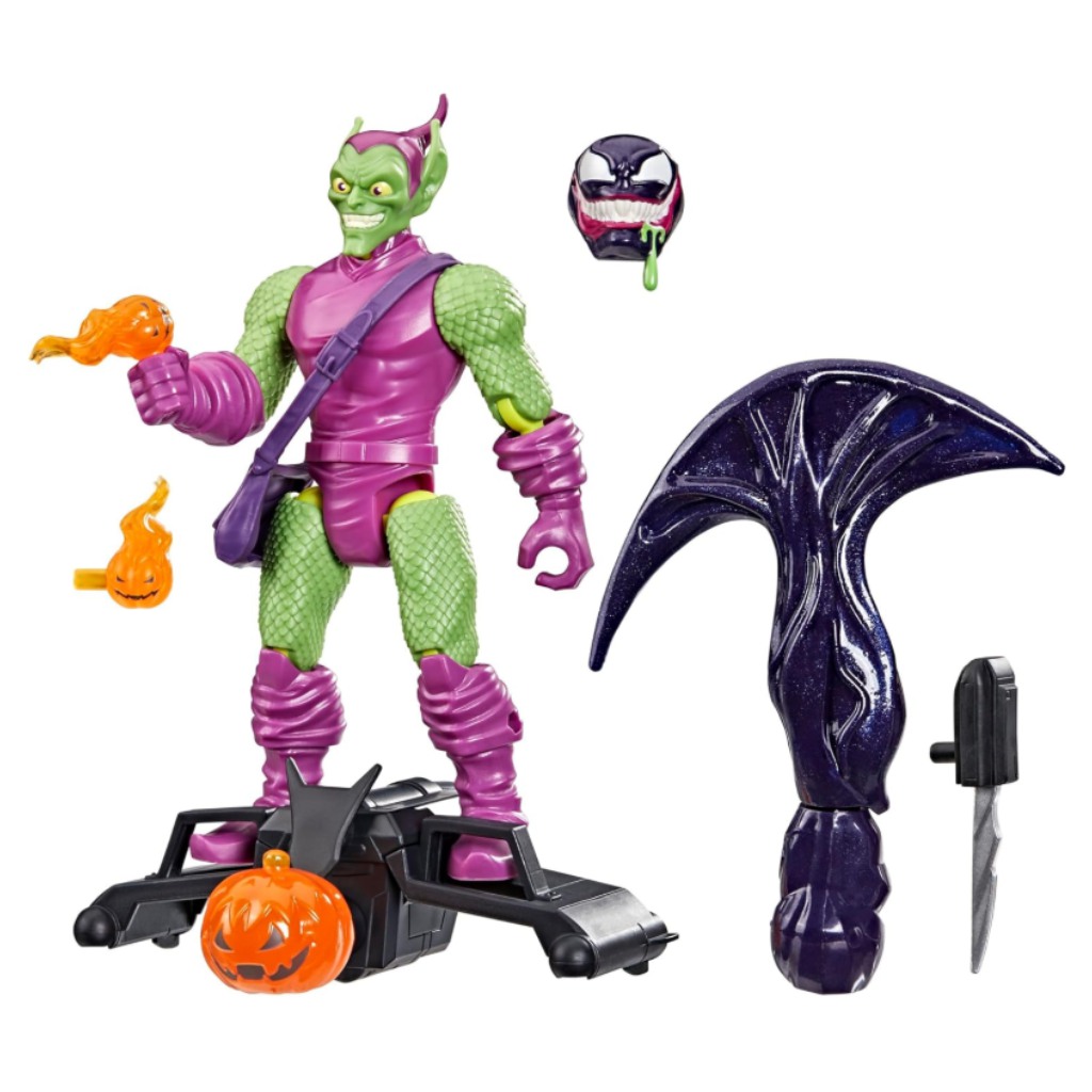 Marvel Mix Mashers: Spider-Man Grüner Goblin Figur mit Zubehör - Hasbro Bild 2