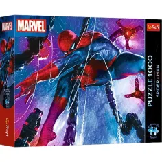 Marvel Spider-Man Das Abenteuer Netz 1000-teiliges Premium-Puzzle - Trefl