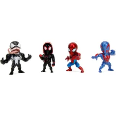 Marvel: Spider-Man Metalfigs 4er-Set Metallfiguren 6,5cm - Simba Toys Bild 2