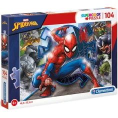 Marvel Spider-Man Supercolor 104-teiliges Puzzle - Clementoni Bild 1