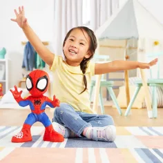 Marvel Spidey und seine Super-Freunde: Tanzendes interaktives Spidey-Plüschtier - Hasbro Bild 4