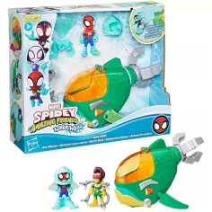 Marvel Spidey und seine Super-Freunde: Water-Webs Doctor Octopus Meereswal-Spielset - Hasbro