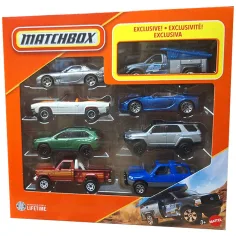 Matchbox: 8er Set Kleinwagen mit exklusivem Ford F250 Super Duty - Mattel