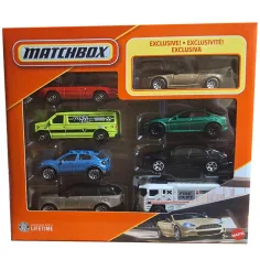 Matchbox: 8er Set mit kleinen Autos und exklusivem Aston Martin DBS Volante - Mattel