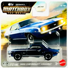 Matchbox A Film: 1969 Chevrolet Camaro Spielzeugauto 1/64 - Mattel
