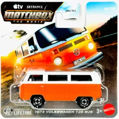 Matchbox A Film: 1973 Volkswagen T2B Bus Spielzeugauto 1/64 - Mattel