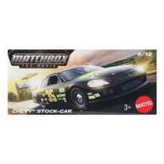 Matchbox A Film: Chevy Stock-Car Pappschachtel Spielzeugauto 1/64 – Mattel