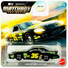Matchbox A Film: Chevy Stock-Car Spielzeugauto 1/64 - Mattel