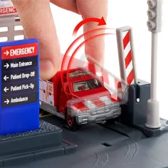Matchbox: Action Drivers Hubschrauber-Rettungsstation Spielset - Mattel Bild 3
