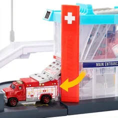 Matchbox: Action Drivers Hubschrauber-Rettungsstation Spielset - Mattel Bild 4