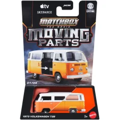 Matchbox Der Film: 1973 Volkswagen T2B aufklappbares Spielzeugauto 1/64 – Mattel Bild 1