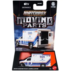 Matchbox Der Film: 2019 Dodge RAM Ambulanz Spielzeugauto 1/64 – Mattel