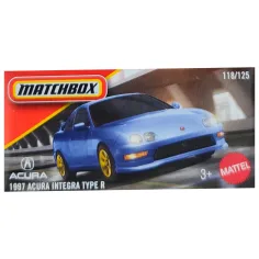 Matchbox: Pappschachtel 1997 Acura Integra Type R Spielzeugauto 1/64 - Mattel