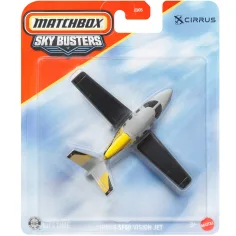 Matchbox: Sky Busters Cirrus SF50 Vision Jet Flugzeug 1/64 – Mattel