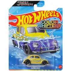 Hot Wheels: Transformers Volkswagen Käfer Bumblebee Farbwechsel-Kleinwagen 1/64 - Mattel