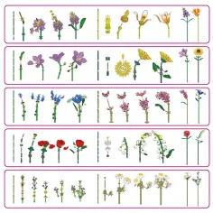 MAX Kollektion Blumen mit Stiel, Serie 1, verschiedene Varianten Bild 3