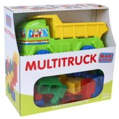 Maxi Blocks Bauklötze mit Dumper - D-Toys
