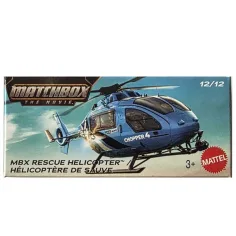 Matchbox A Film: MBX Rescue Pappbox Hubschrauber 1/64 – Mattel
