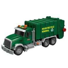 Mega Truck: Selektiver Müllwagen mit Licht und Ton 40x14x21cm Bild 2