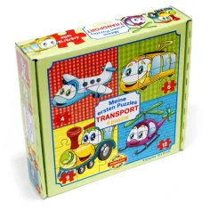 Mein erstes Puzzle: Verkehr 4 in 1 Baby-Puzzle