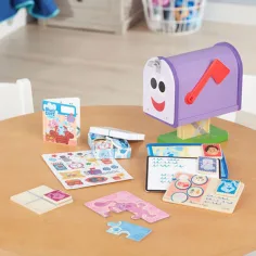 Melissa & Doug: Der blaue Briefkasten - ein entwicklungsförderndes Spiel Bild 3