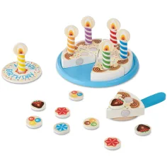 Melissa & Doug: Geburtstagskuchen-Spielset aus Holz - Spin Master Bild 2
