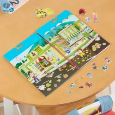Melissa & Doug: Paw Patrol Abenteuer-Bucht wiederverwendbares Stickerbuch Bild 3