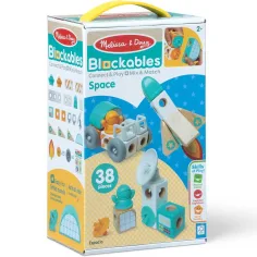 Melissa&Doug: Blockables - Spielset aus Holz im Weltraum - Spin master Bild 1