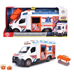 Mercedes-Benz Sprinter Krankenwagen mit Licht und Sound 35cm - Dickie Toys