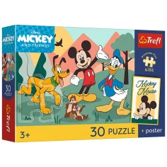 Mickey Maus und seine Freunde 30-teiliges Premium-Puzzle - Trefl