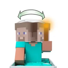 Minecraft RC Fernbedienung Bergbauwagen mit Steve Figur – Mattel Bild 6