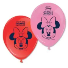 Minnie Maus Party Bunte Luftballons 8er Set