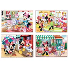 Minnie Maus und Freunde 12, 15, 20, 24-teilig 4-in-1 Puzzle - Trefl Bild 2