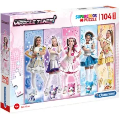 Miracle Tunes Mädchen 104-teiliges Maxi Puzzle - Clementoni Bild 1