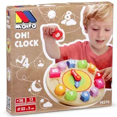 Molto: Nature Oh! Uhr Formsortierer Holzspielzeug