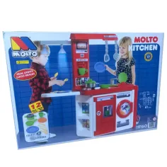 Molto: Spielküchenset mit Lampe und Zubehör 82x80x28cm