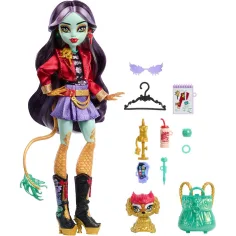 Monster High Puppe - Jinafire Long Puppe mit Zubehör - Mattel Bild 2