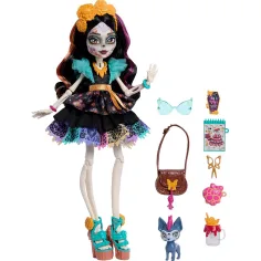 Monster High Skelita Calaveras Puppe mit Zubehör - Mattel Bild 2