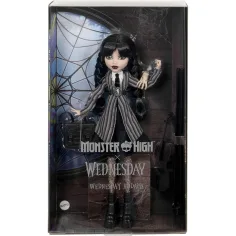 Monster High X Mittwoch: Mittwoch Addams Puppe - Mattel