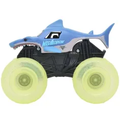 Monster Jam: Leuchtender Megalodon Monstertruck – 1/43 - Spin Master Bild 3
