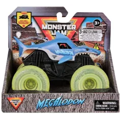 Monster Jam: Leuchtender Megalodon Monstertruck – 1/43 - Spin Master