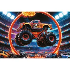 Monster Truck Show 60-teiliges Puzzle - Trefl Bild 2