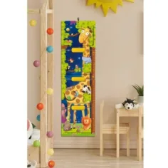 Montessori Baby: Giraffen-Höhenmesser Bild 3
