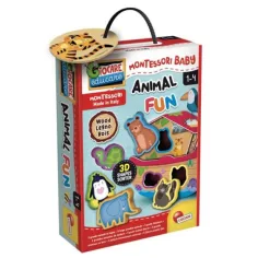 Montessori Baby Tier Formensteckspiel