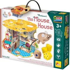 Montessori: Das Maushaus - Mäusehaus Gesellschaftsspiel - Lisciani