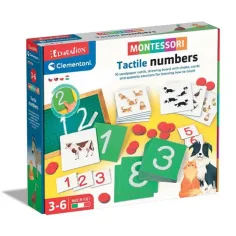 Montessori - Tastbare Zahlen Entwicklungs- und Lernspiel - Clementoni Bild 1