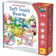 Montessori: Weiches, Formensteckspielset - Lisciani
