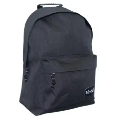 Mood Sigma schwarze Schultasche Rucksack 40x30x15cm